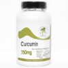 Frasco de cápsulas curcumina 750mg Naturetition Supplements