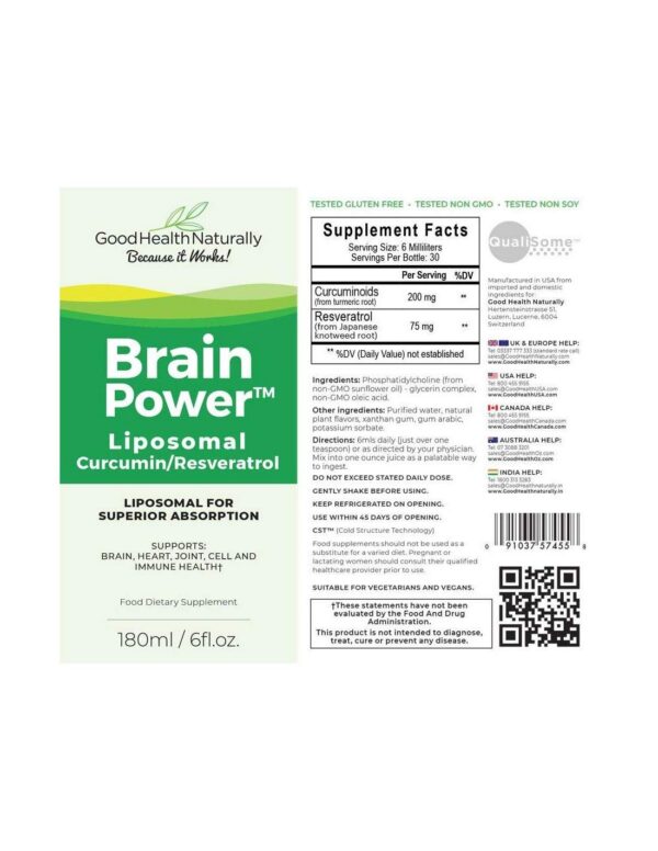 Curcumina liposomal cápsulas ingredientes naturales no transgénicos