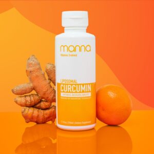 Curcumina líquida liposomal Manna Vitamins Evolved pack de 3