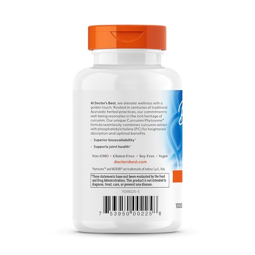 Curcumina con Meriva tecnología fitozoma Doctor's Best