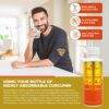 Curcumina Oro Purality Health botella lateral detalle etiqueta ingredientes