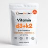 Version 1.0.0 Envase de Cures For Life D3 con K2 MK-7
