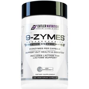 Cápsulas 9-Zymes Cutler Nutrition