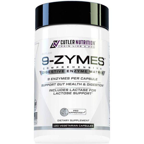 Cápsulas 9-Zymes Cutler Nutrition