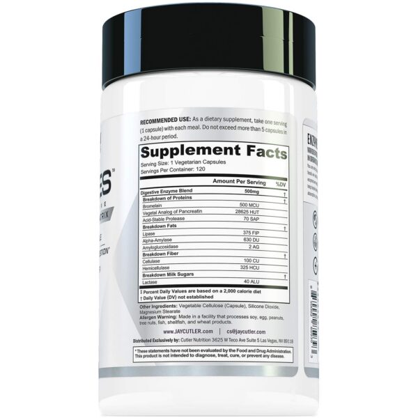 Frasco 9-Zymes Cutler Nutrition