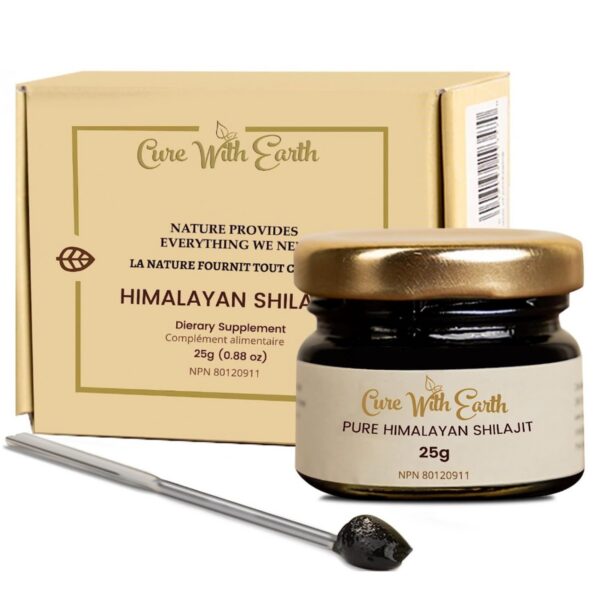 Etiqueta de botella CWE Shilajit resin