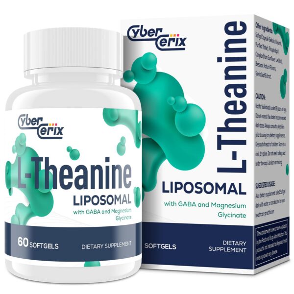 Cápsulas CyberCerix L-teanina liposomal