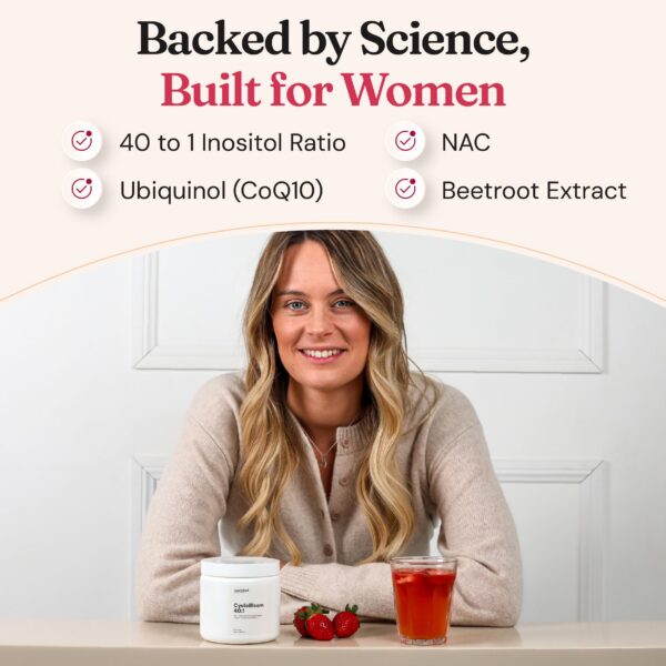 Etiqueta CycleBloom NAC y ubiquinol