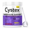 Cystex menopause powder frasco y etiqueta