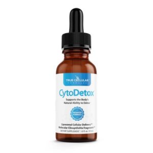 CytoDetox True Cellular Formulas frasco 1 oz para desintoxicación
