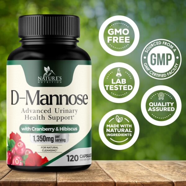 D-Manosa para soporte salud urinaria hombres y mujeres