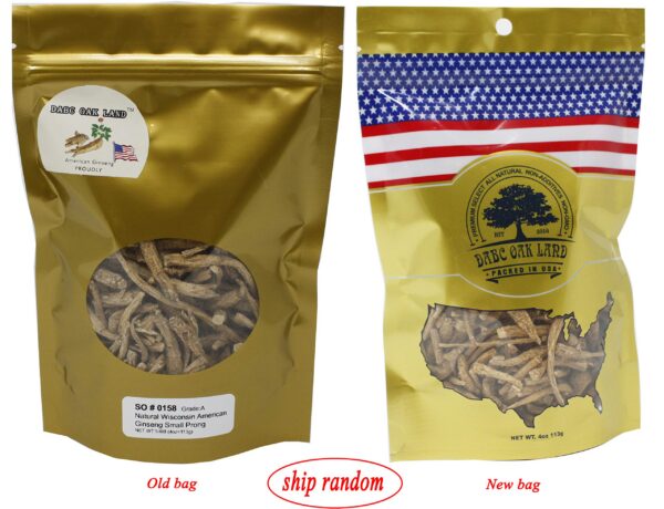 rodajas de ginseng americano DABC OAK LAND Wisconsin