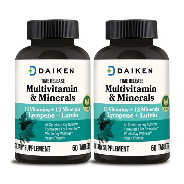 Version 1.0.0 Frasco de DAIKEN Mini Multivitamin con tabletas