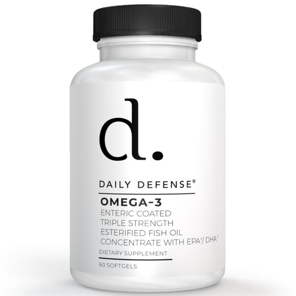 Version 1.0.0 Daily Defense Omega-3 front view