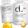 Daily Defense Vitamin D3 5000 UI cápsulas frasco