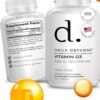Version 1.0.0 Daily Defense vitamina D3 tabletas suplemento paquete