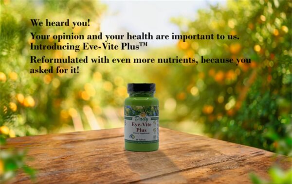 Version 1.0.0 Daily Eye-Vite Plus frasco y empaque