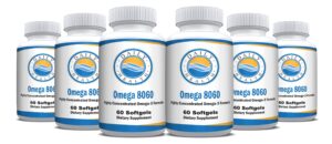 Version 1.0.0 Daily Health Omega 8060 botella frontal