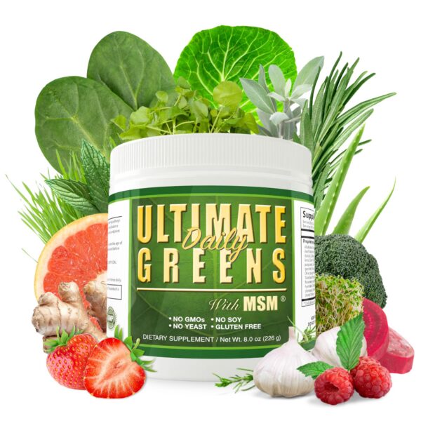 Frasco Daily Health Ultimate Greens MSM