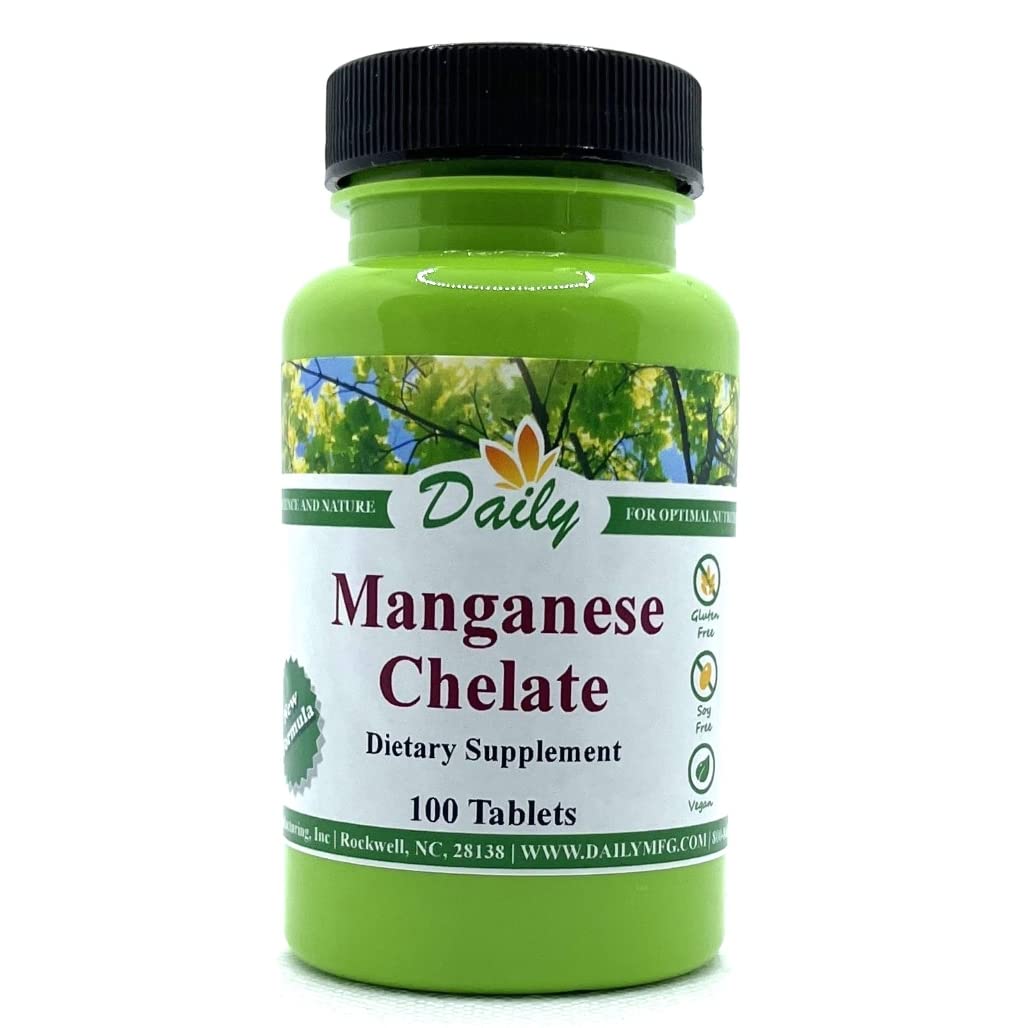 Daily Manufacturing Manganese Chelate, 5 mg