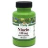Botella Daily Manufacturing Niacina vitamina B3 200 tabletas