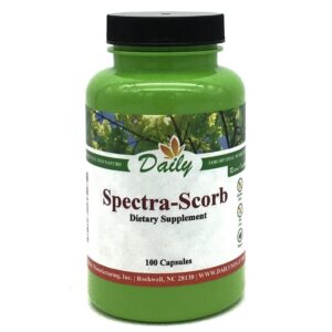 Version 1.0.0 Daily Manufacturing Spectra-Scorb cápsulas vitamina C mineral 100