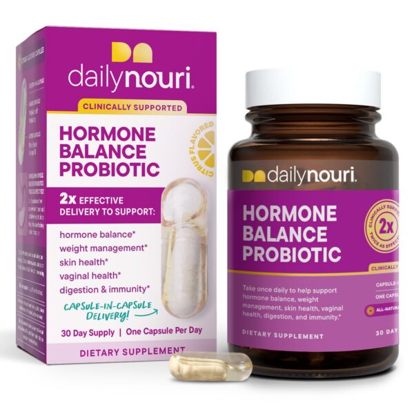 Daily Nouri probiotic mujer frasco frente