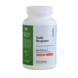 Daily Response multivitamínico envase blanco-verde