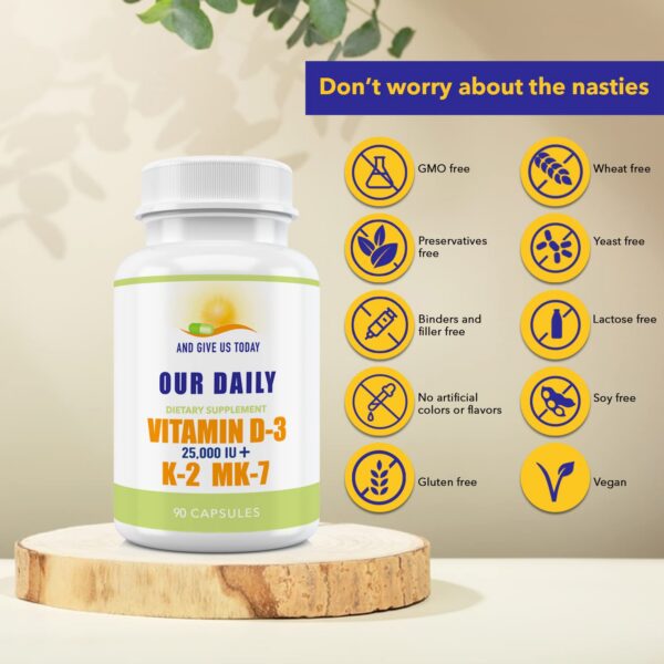 Daily Vites caja paquete suplemento vitamina d3 k2