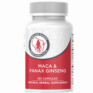 Version 1.0.0 Dairyland cápsulas ginseng panax y maca raíz 150 unidades