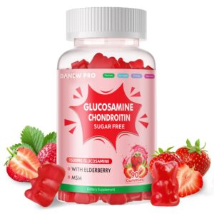 Gomitas glucosamina condroitina sabor fresa DANEW Pro