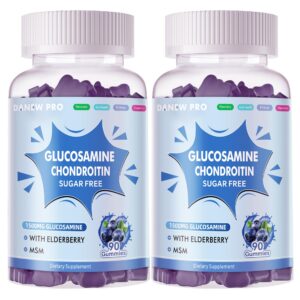 Frasco de gomitas DANEW Pro Glucosamina y Condroitina