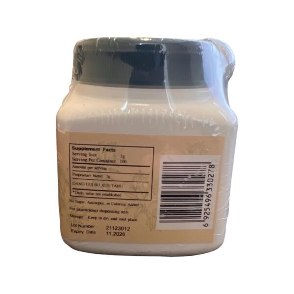 Dang GUI Bu Xue Tang suplemento herbario E-Fong presentación 100g
