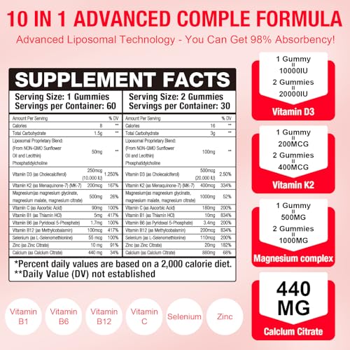 Etiqueta y logotipo de Darkenlst Liposome Vitamin