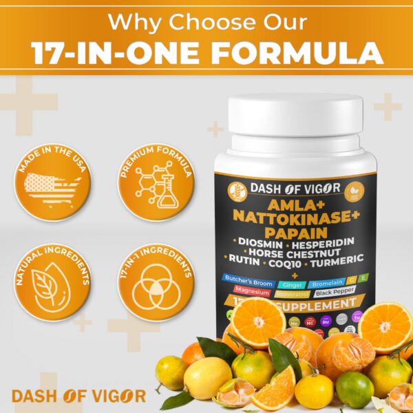 Frasco con cápsulas - Dash of Vigor