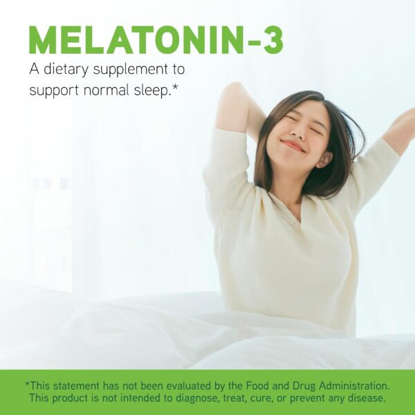Cápsulas DaVinci Labs melatonina 3 mg apoyo inmunológico
