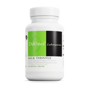 DAVINCI Labs Cardo Mariano suplemento apoyo hígado 90 cápsulas
