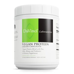 Etiqueta de DaVinci Labs Proteína Vegana