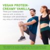 Frasco de 405 g DaVinci Labs Vegan Protein