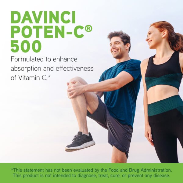 DAVINCI Poten-C 500 suplemento vitamina c caja