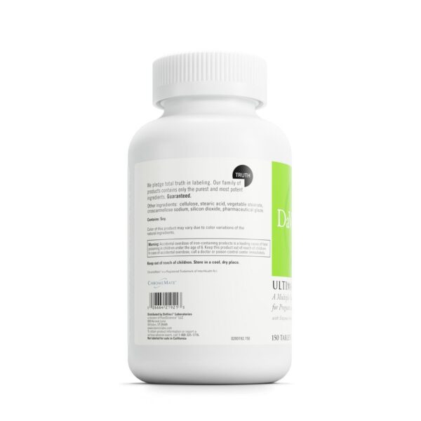 Detalle de etiqueta de DaVinci Prenatal