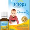 Ddrops gotas líquidas de vitamina d para bebé 400 ui caja