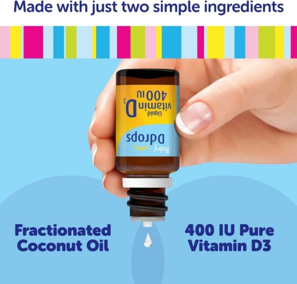 Ddrops vitamina d para bebé presentación multi paquete