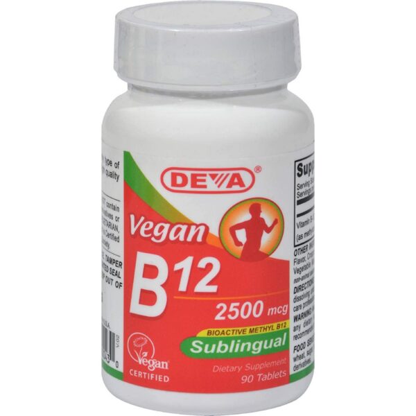 DDUYIE B12 2500mcg tabletas veganas sublinguales sin gluten pack 2