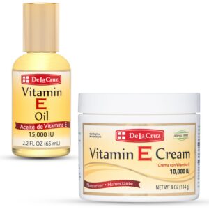 Version 1.0.0 Frente del bundle crema aceite vitamina E De La Cruz
