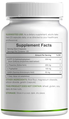 Version 1.0.0 Capsulas de 5-HTP 200 mg