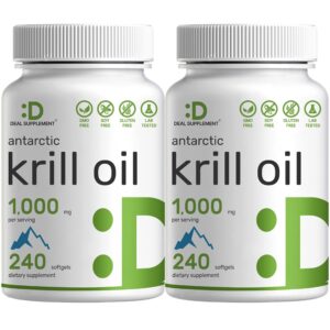 Botella de DEAL SUPPLEMENT krill oil