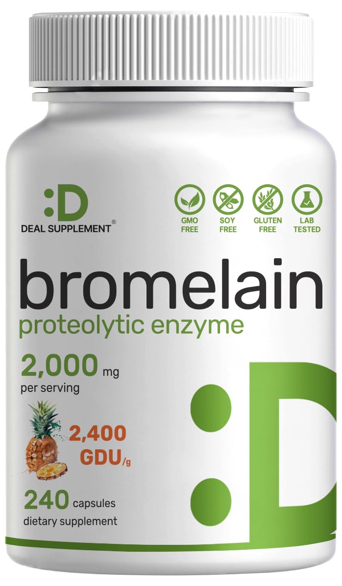 DEAL SUPPLEMENT Bromelain, 2000 mg