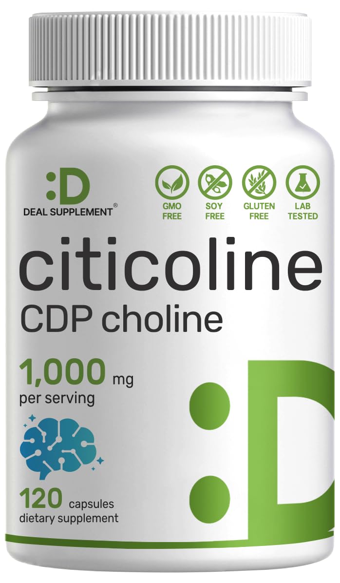 DEAL SUPPLEMENT Citicoline CDP Choline, 1000 mg