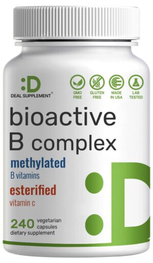 DEAL Supplement complejo vitaminas B 240 cápsulas vegetales